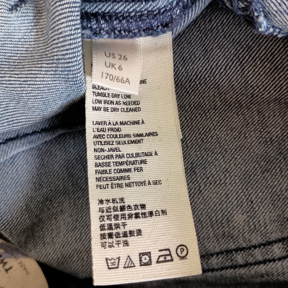 We The Free Dream Lover Floral AOP Boho Flare Cottagecore Rustic Size 26 Jeans - Picture 9 of 12